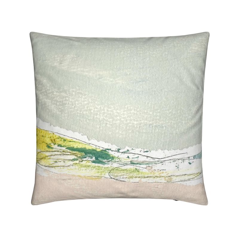 Abstract Landscape Pillow Cover