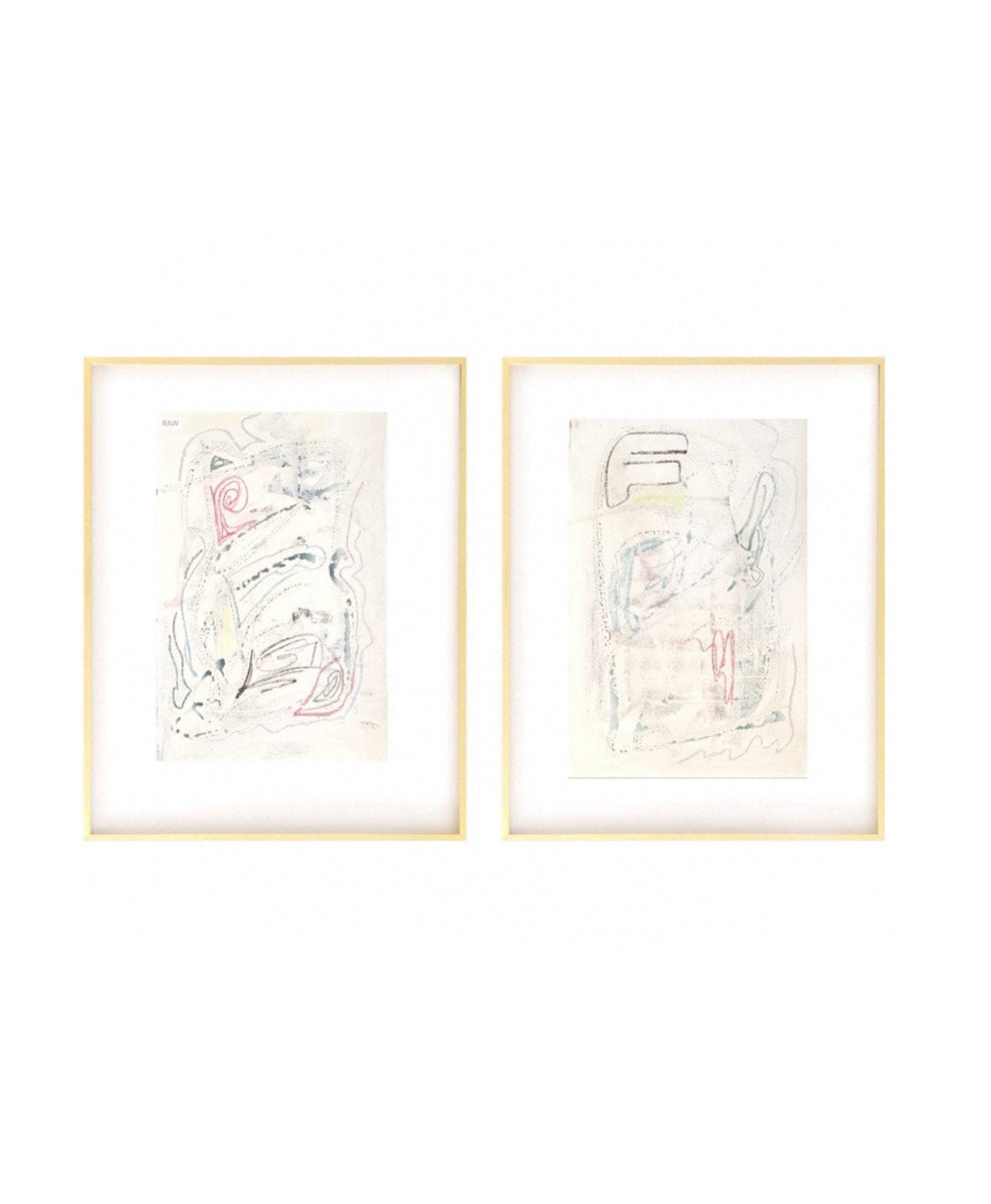 Original Abstract Painting Set of Two, 18”x24”, Abstract Artwork, Neutral Artwork, #Contemporary Art, Modern Wall Decor, Taupe Beige Artwork