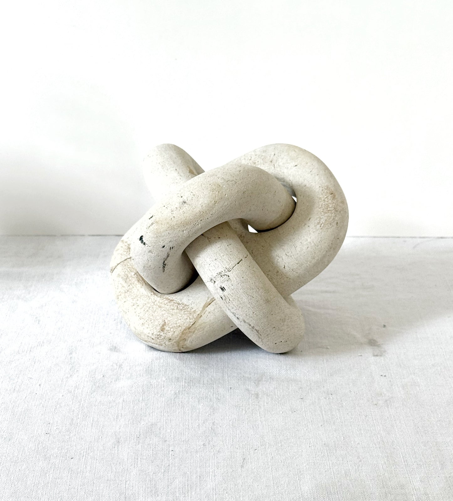 White Stone Decorative Knot