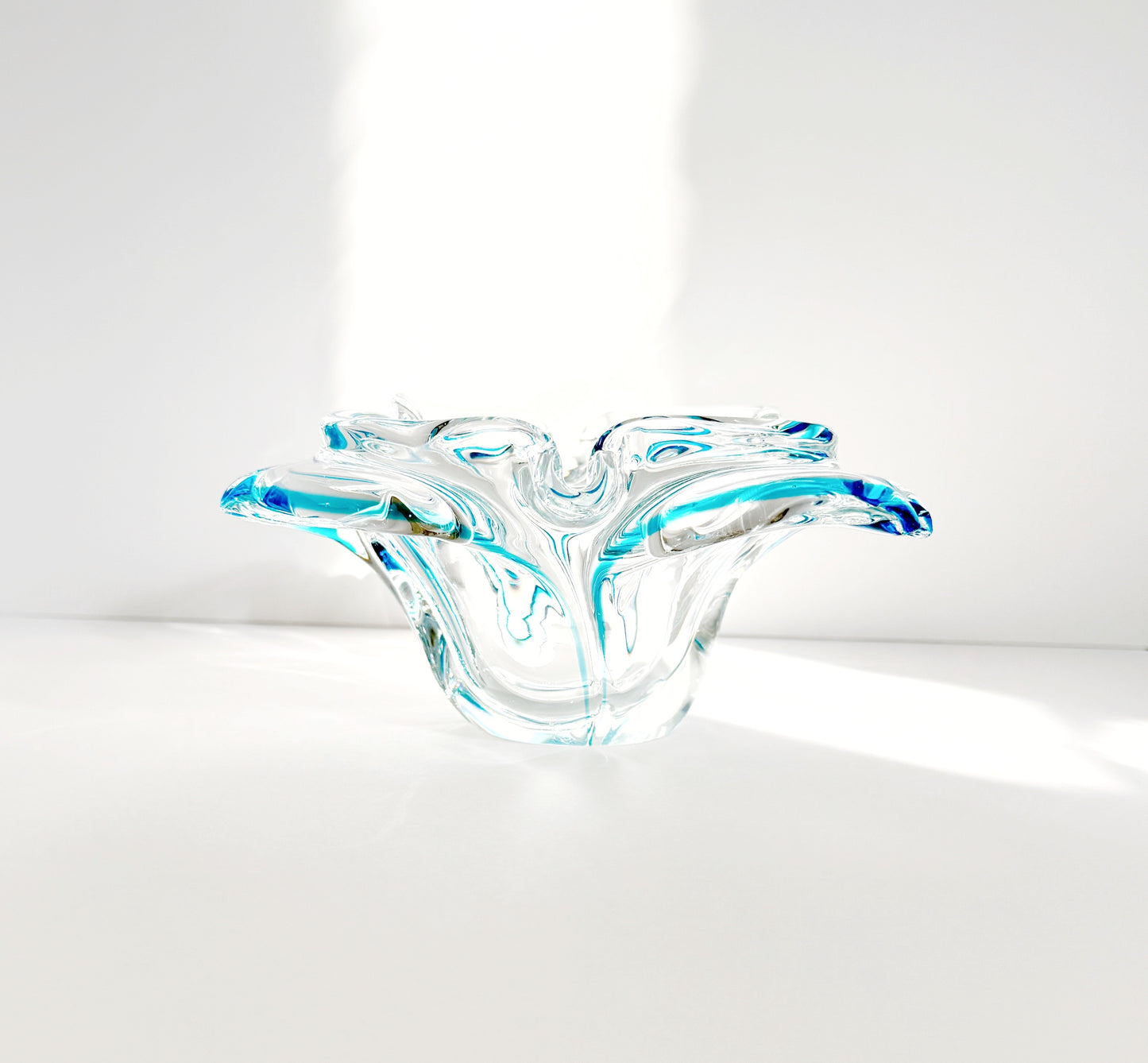 Butterfly Shaped Glass Candy Dish