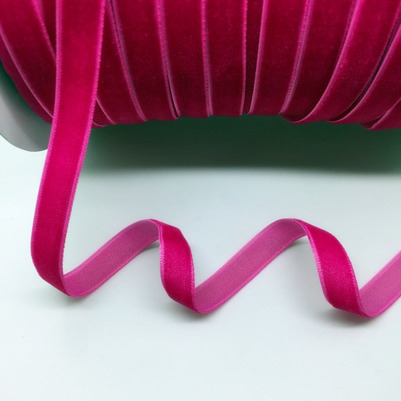 Velvet Holiday Ribbon 38"