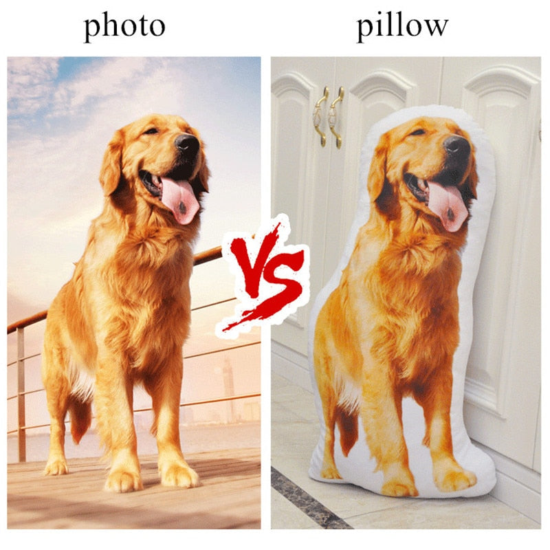 photo customization pillow creative pet travel pillow photo almofada