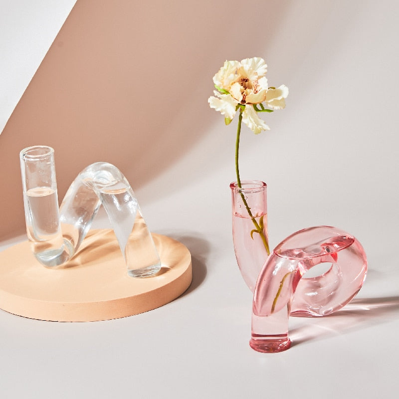 Handblown Glass Knot Vase