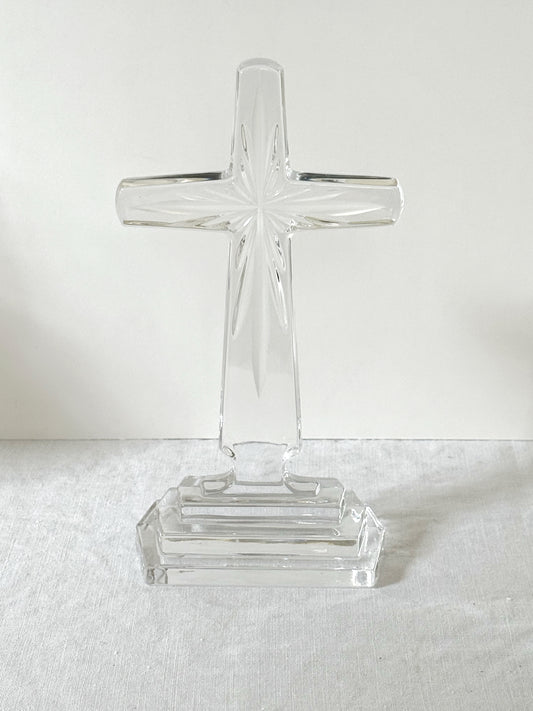 Vintage Crystal Cross