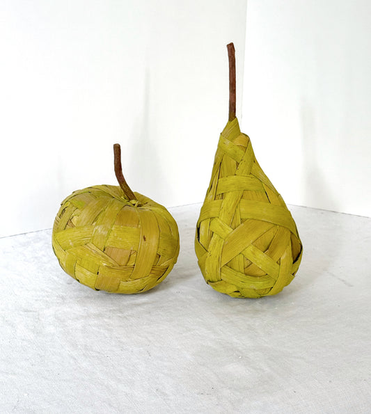 Woven Rattan Decorative Fruits