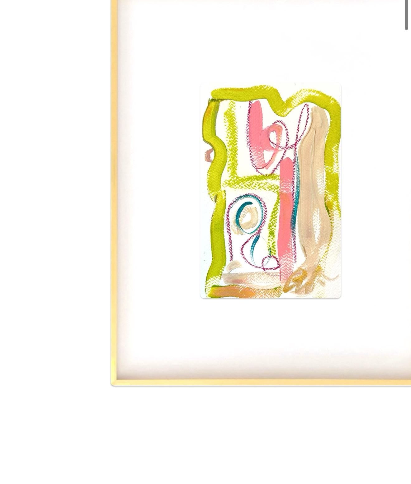 Original Abstract Watercolor Paintings Digital Print, Fine Art Print, Digital Download, Abstract Artwork, Turquoise, Pink, Green, Floral