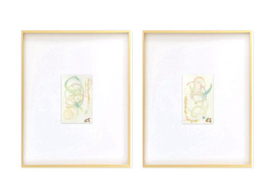Framed Artwork, Abstract Mixed Media Watercolor, Neutral Artwork, Minimalist, Home Decor, Abstract Wall Art, Modern Home Decor
