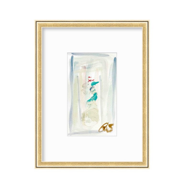 Original Abstract Artwork, Set of 4, Mixed Media, 5" x 7", Original Artwork, Pink Art, Blue Art, Neutral Artwork, Pastel Wall Decor