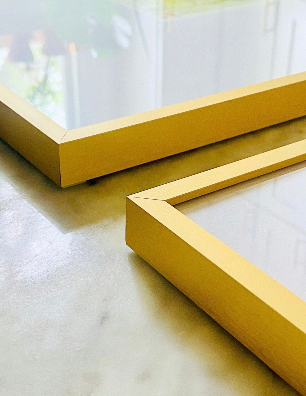 Original Abstract Mixed-Media Painting, Size 4”x6”, Matted in 8”x10”, Ready to Frame, Abstract Artwork, Original Artwork, Coastal Art