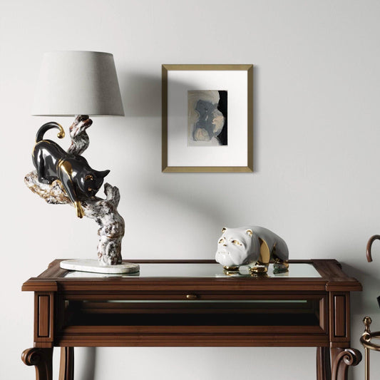 Original Abstract Fine Art Print, Black & White Monochrome Print (5x7)