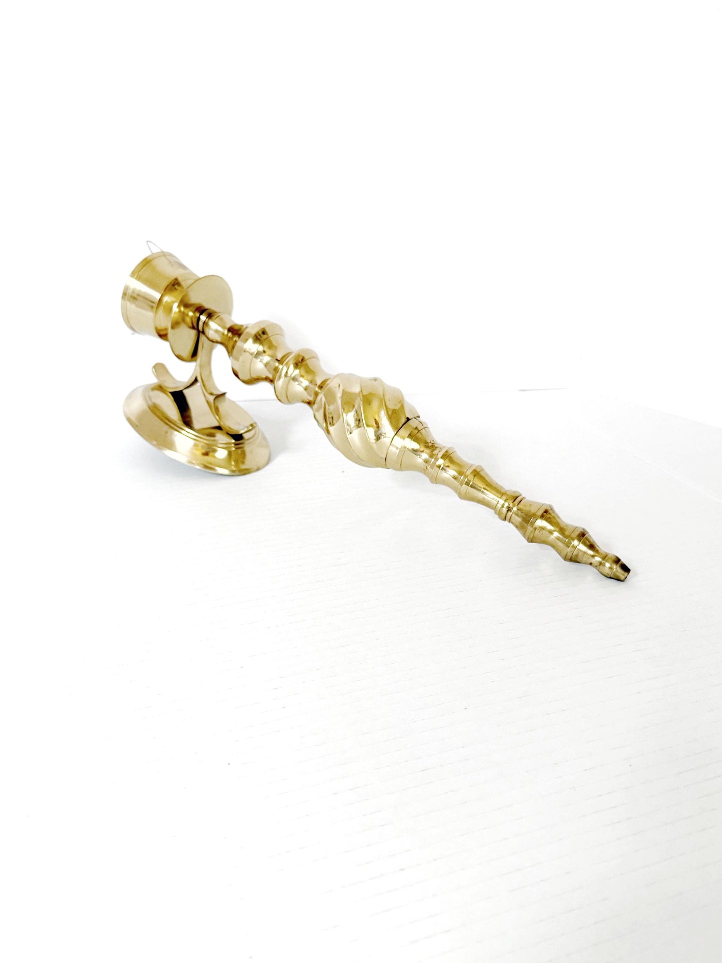 Vintage Brass Sconce Candestick Holder