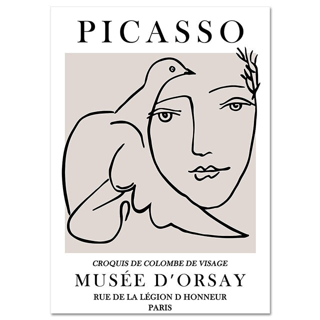 Abstract Canvas Art Painting French Henri Matisse Nude Women Body Line Posters Prints Wall Picture For Living Room Home Decor