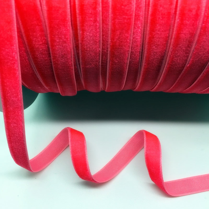 Velvet Holiday Ribbon 38"