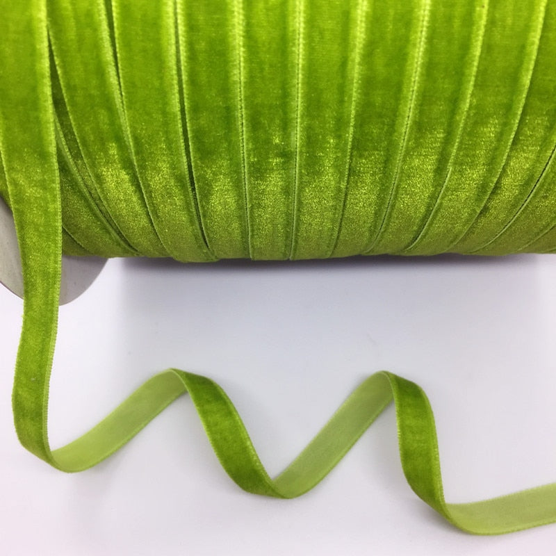 Velvet Holiday Ribbon 38"