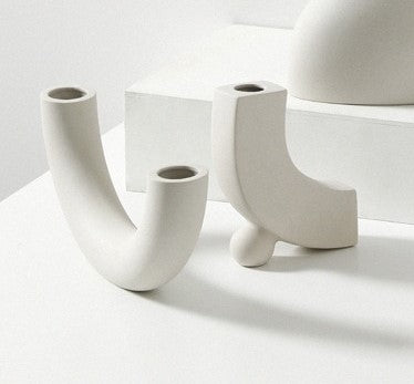 Ceramic Bud Vase Bone